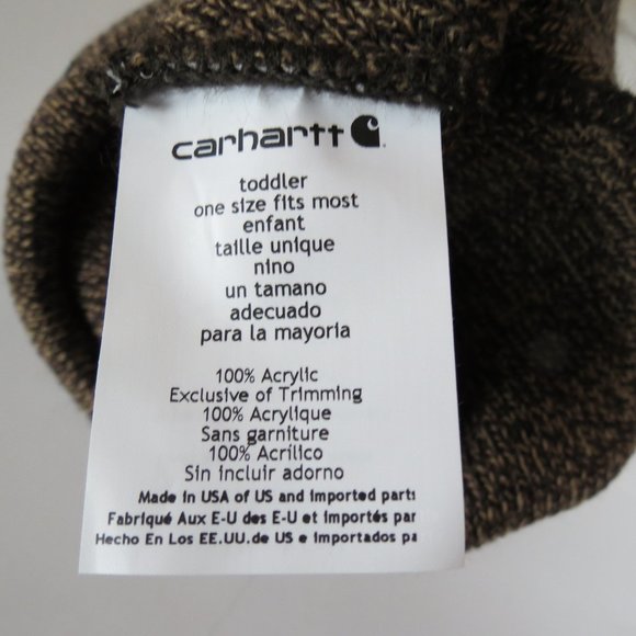 Carhartt Beanie Handmade in USA Pom Set main image 5